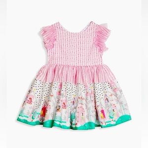 NWT Disney × Pippa & Julie Toddler Princess Castle Dress 6